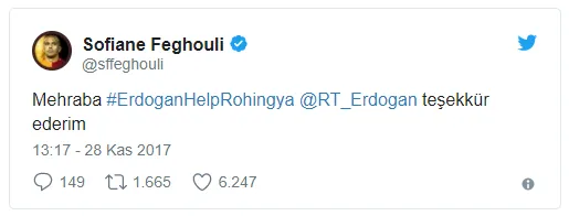 Feghouli ve Adebayor'dan Cumhurbaşkanı Erdoğan'a teşekkür - 2