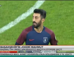 Başakşehir'in jokeri Mahmut