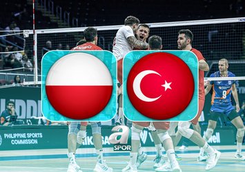 Polonya-Türkiye voleybol maçı detayları!