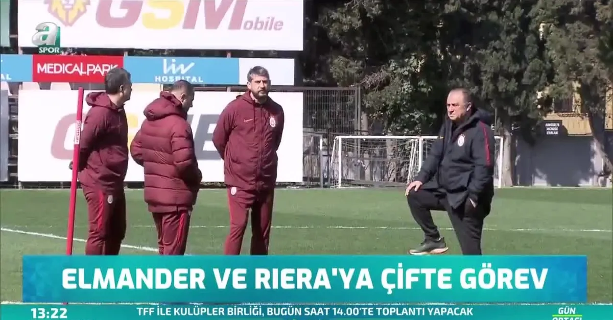 Elmander ve Riera'ya çifte görev