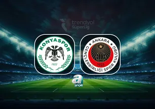 TÜMOSAN Konyaspor-Gençlerbirliği maçı detayları