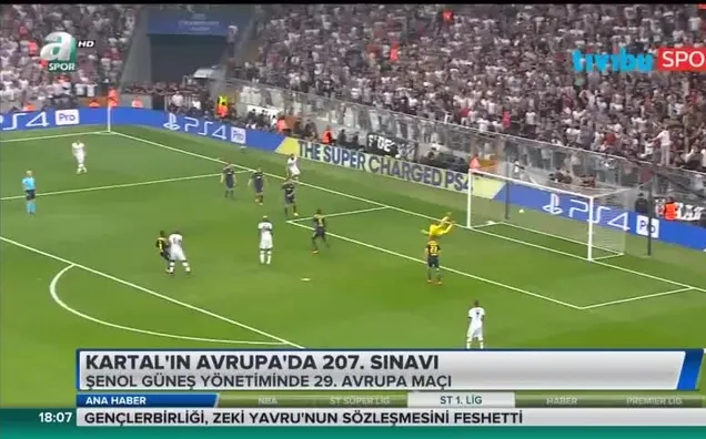 Kartal'ın Avrupa'daki 207. sınavı
