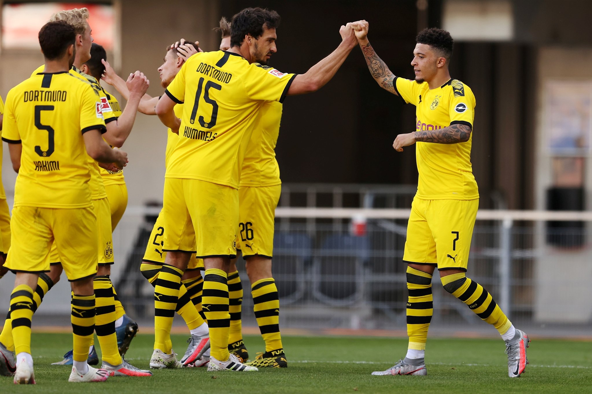 Paderborn 1 6 Borussia Dortmund Mac Sonucu L Ozet Izle Aspor