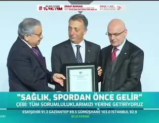 Ahmet Nur Çebi: Sağlık spordan önce gelir