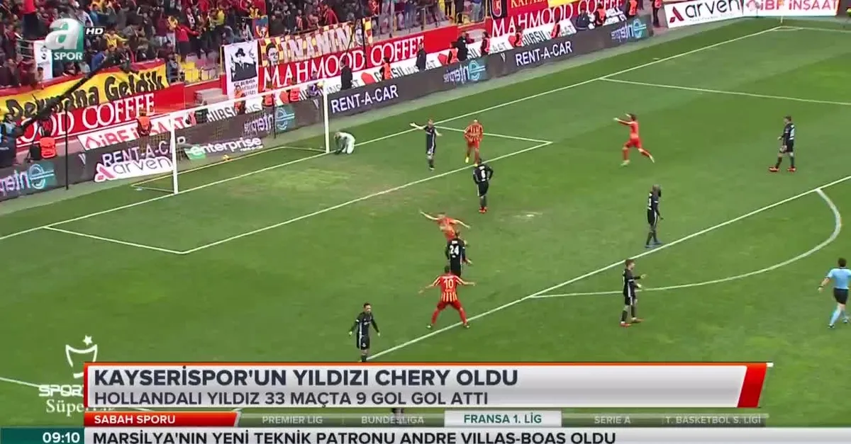 Kayserispor'un yıldızı Cherry oldu