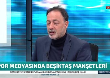 Canlı yayında olay sözler! "Beşiktaş'tan kaçtı"