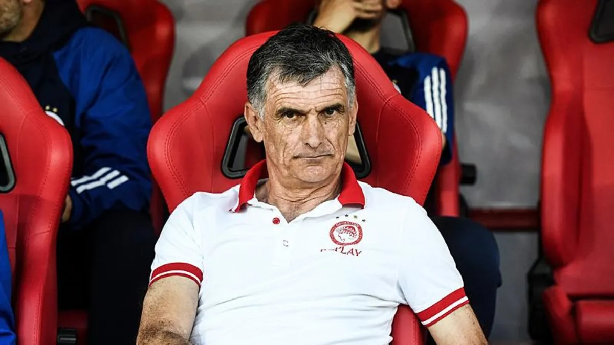 Olympiakos'ta Jose Mendilibar'dan Fenerbahçe sözleri! "Hedefimiz tur atlamak"