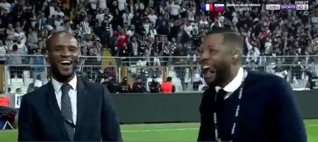 Pascal Nouma’dan canlı yayında çirkin hareket