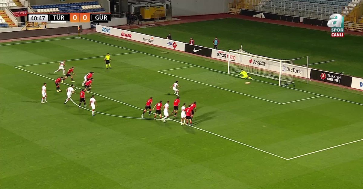 GOL | Türkiye U21 1-0 Gürcistan U21