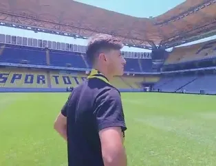 Fenerbahçe'den Eljif Elmas'a veda klibi