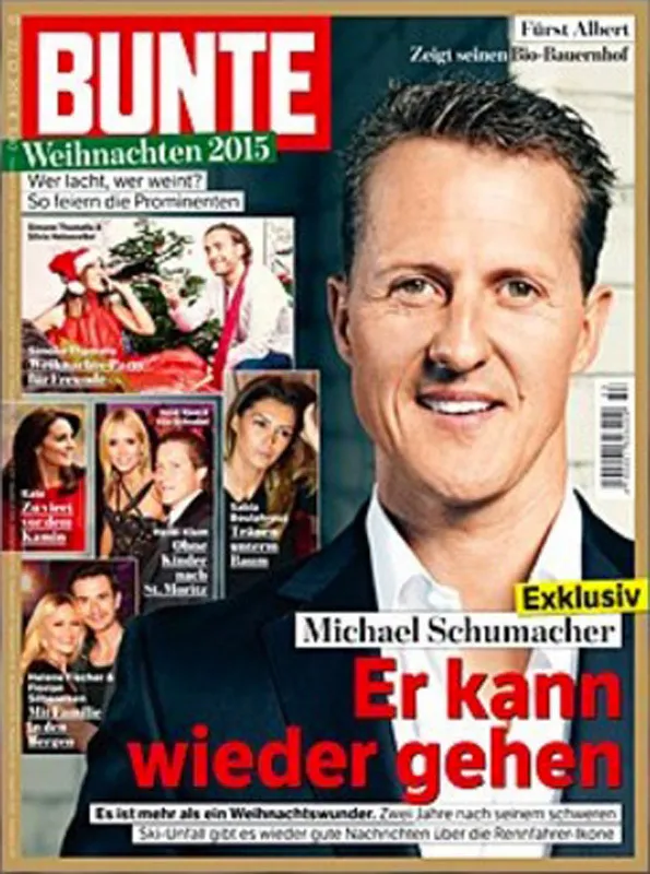 "Schumi tekrar yürüyebiliyor" - 1