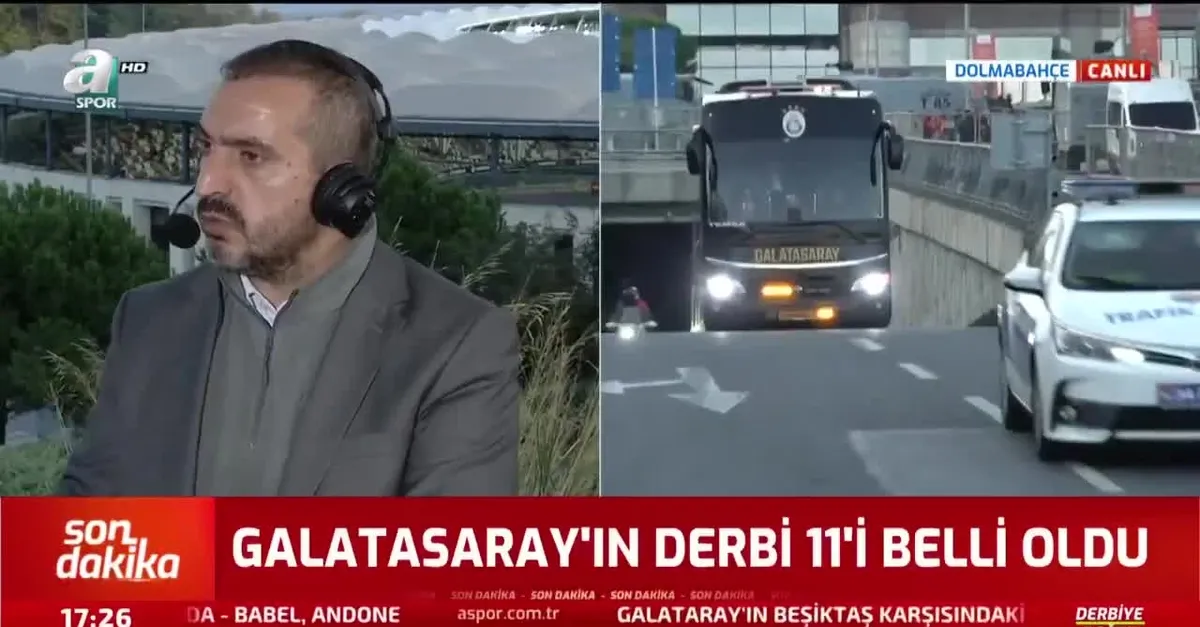 Galatasaray kafilesi stada ulaştı