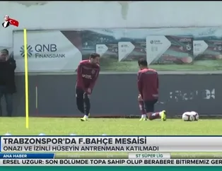 Trabzonspor'da Fenerbahçe mesaisi