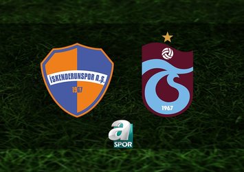 İskenderunspor - Trabzonspor maçı bilgileri