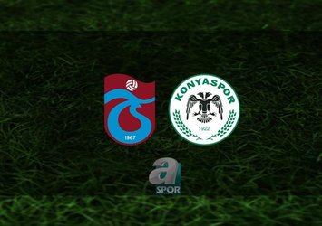 Trabzonspor - Konyaspor | İlk 11'ler belli oldu