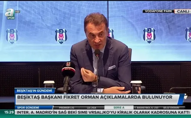 Fikret Orman: "Ali Koç'a çok şey borçluyuz"