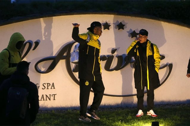 Patlama sonrası Nuri Şahin ve Emre Mor