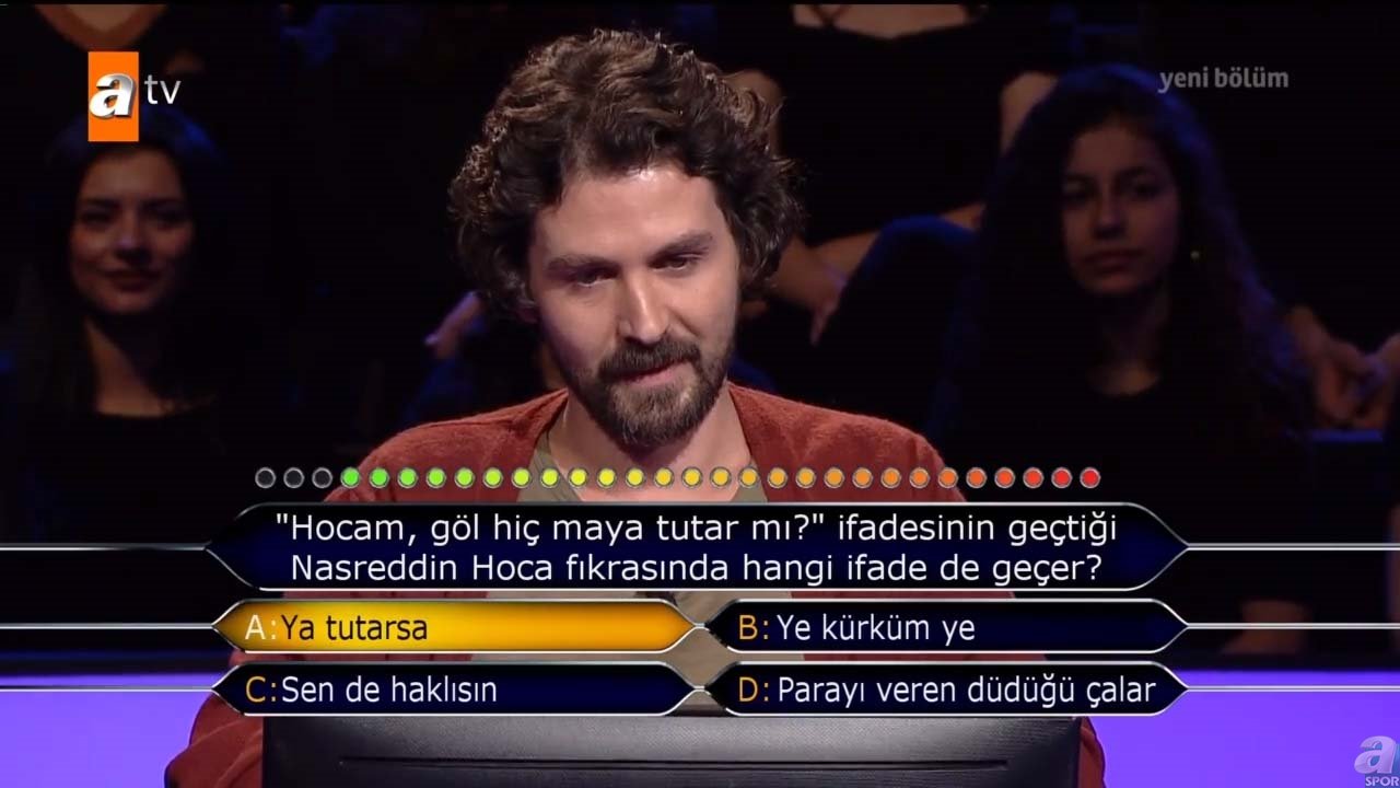 Kim Milyoner Olmak İster’de ’futbol’ sorusu geceye damga vurdu!