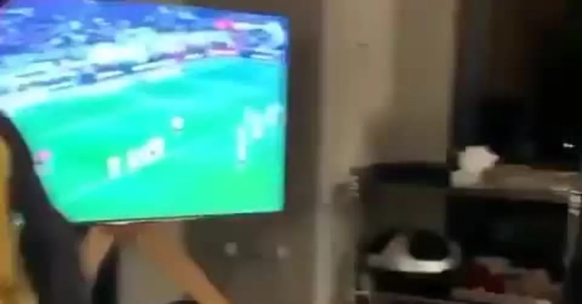 Atiba'nın çocukları Burak Yılmaz'ın golüne böyle sevindi