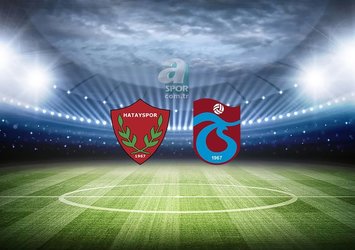 Hatayspor - Trabzonspor CANLI