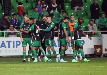 Sakaryaspor play-off'u garantiledi!