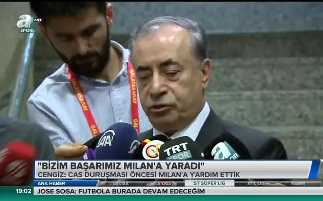 Mustafa Cengiz'den UEFA müjdesi