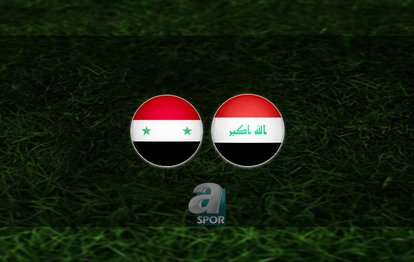 Suriye - Irak maçı ne zaman, saat kaçta ve hangi kanalda? | Dünya Kupası Elemeleri