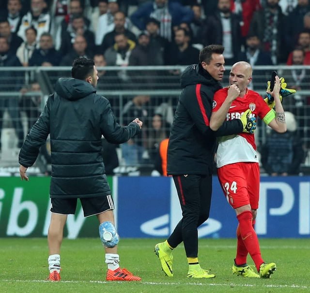 Beşiktaş - Monaco maçı sonrası olay
