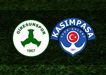 Giresunspor - Kasımpaşa | CANLI