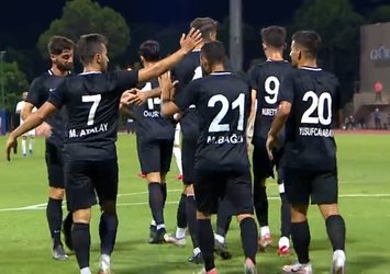 Somaspor final biletini kaptı