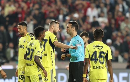 Gaziantep’te kırmızı kart çıktı! Fenerbahçe...