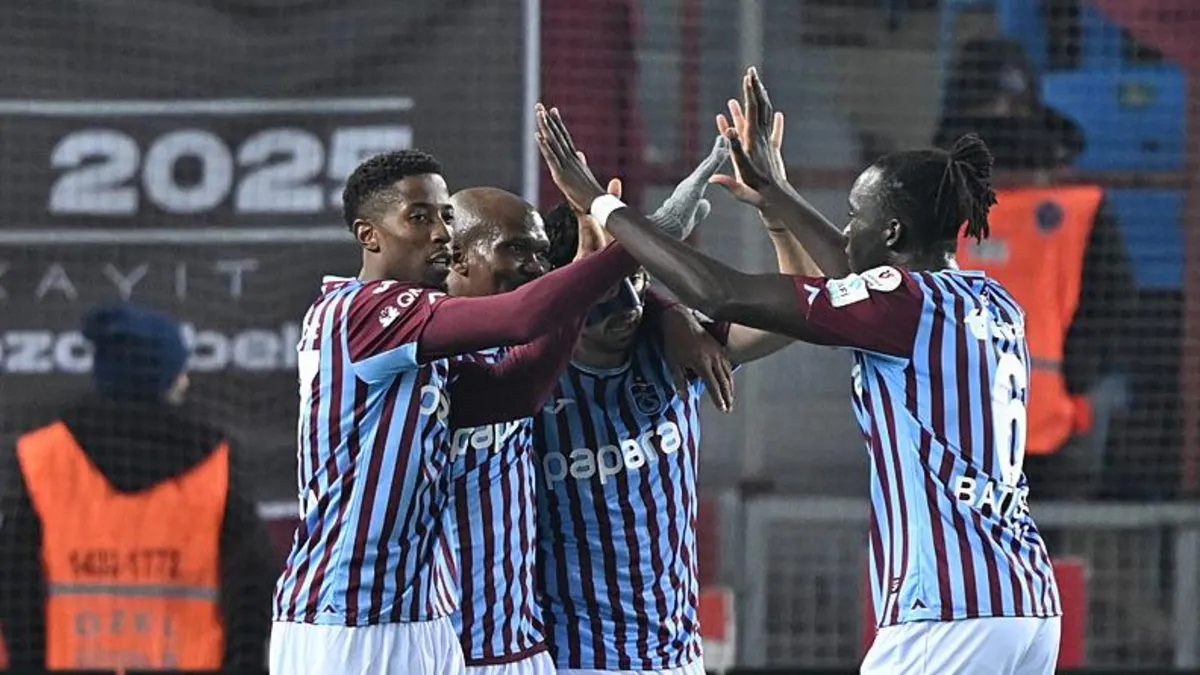 Trabzonspor'dan 238 gün sonra bir ilk!