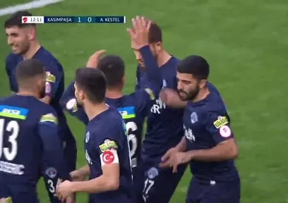 GOL | Kasımpaşa 1-0 Alanya Kestelspor