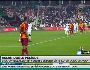 Aslan duble peşinde