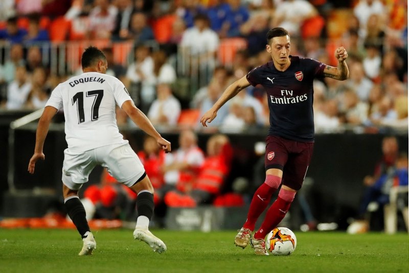 Valencia - Arsenal maçında şok kavga! İşte o anlar...