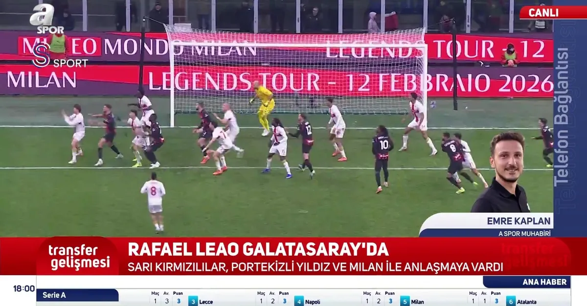 Rafael Leao, Galatasaray'da!