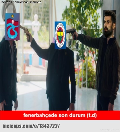 Fenerbahçe - Trabzonspor maçı capsleri