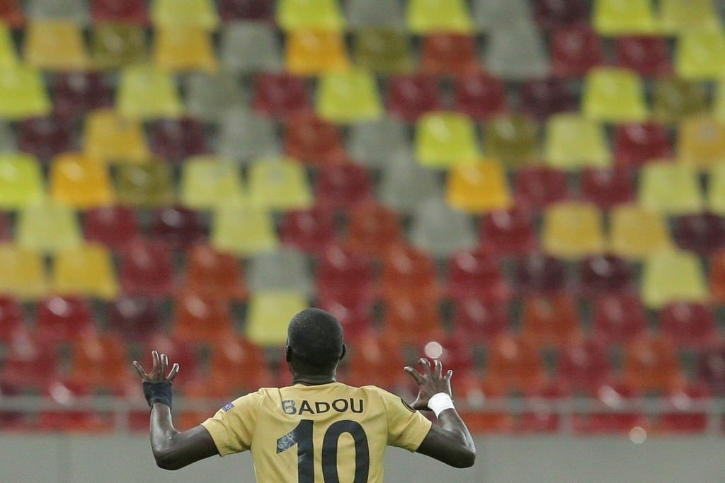 Steaua Bükreş - Osmanlıspor karşılaşmasından kareler