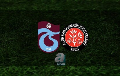 Trabzonspor - Karagümrük maçı | CANLI Trabzonspor - Karagümrük maçı canlı anlatım