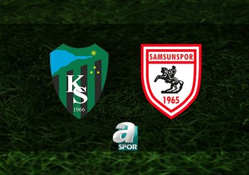 Kocaelispor-Samsunspor maçı saat kaçta?