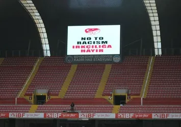 'Irkçılığa hayır'