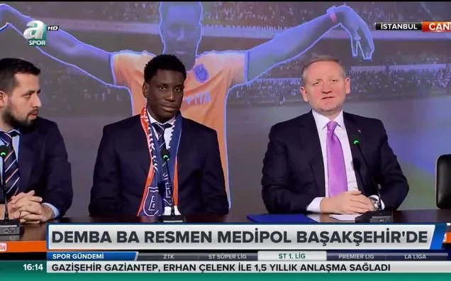 Demba Ba imzaladı! Resmen Başakşehir'de