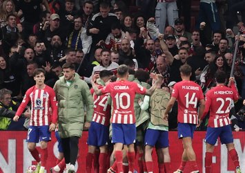 Atletico Madrid penaltılarla çeyrek finalde!