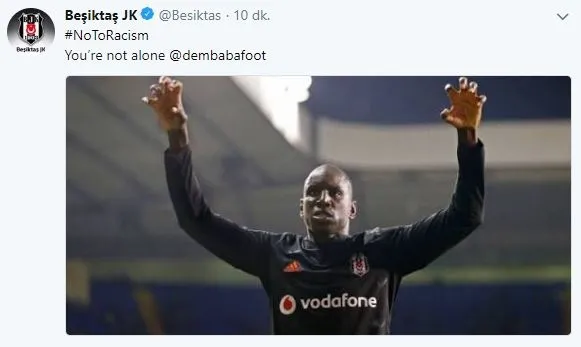 Demba Ba'ya ırkçı saldırı - 1