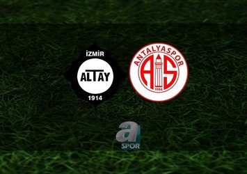 Altay - Antalyaspor | CANLI