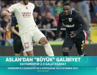 Aslan'dan "Büyük" galibiyet