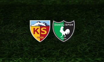 Kayserispor - Denizlispor maçı saat kaçta ve hangi kanalda?