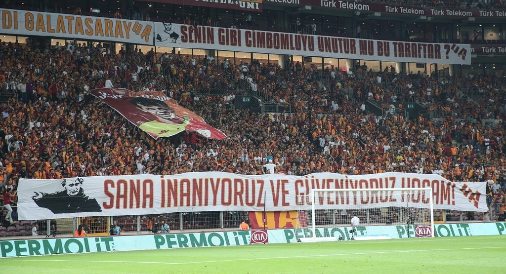Galatasaray-Rizespor maçından kareler