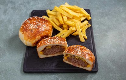 KAPALI HAMBURGER TARİFİ - Evde pratik kapalı hamburger yapılışı, malzemeleri ve püf noktaları...