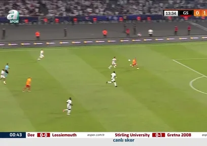 Galatasaray 0-5 Beşiktaş | ÖZET